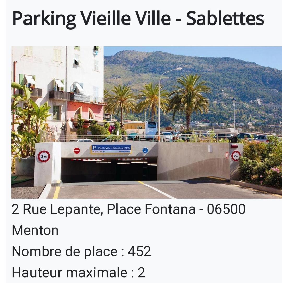 Maison De Ville Typique Mentonnaise Екстериор снимка